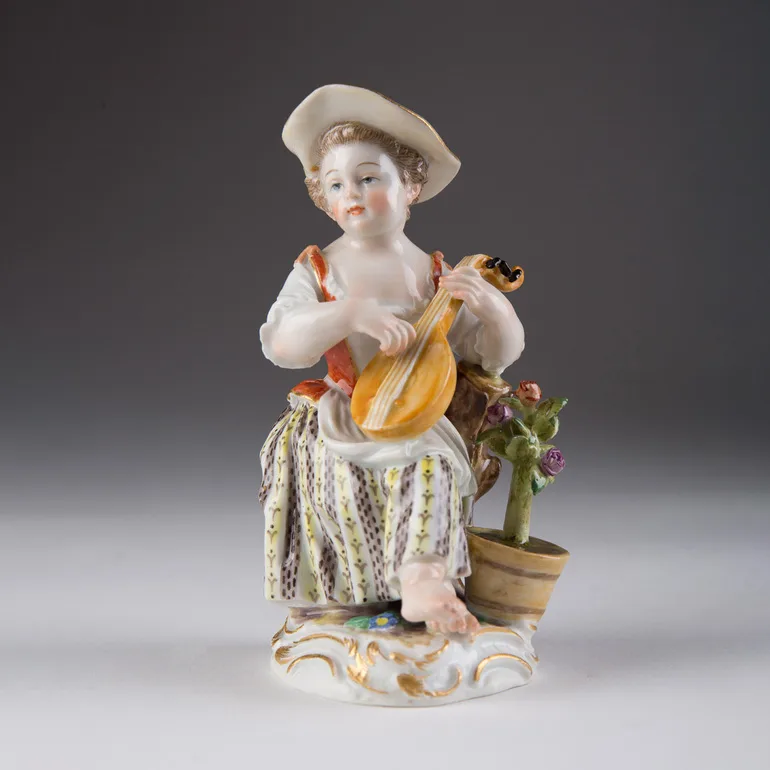 Порцелянова статуетка «Mademoiselle» від мануфактури Meissen