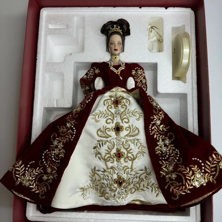 Колекційна лялька Barbie «Фаберже» (червона), 1997 рік