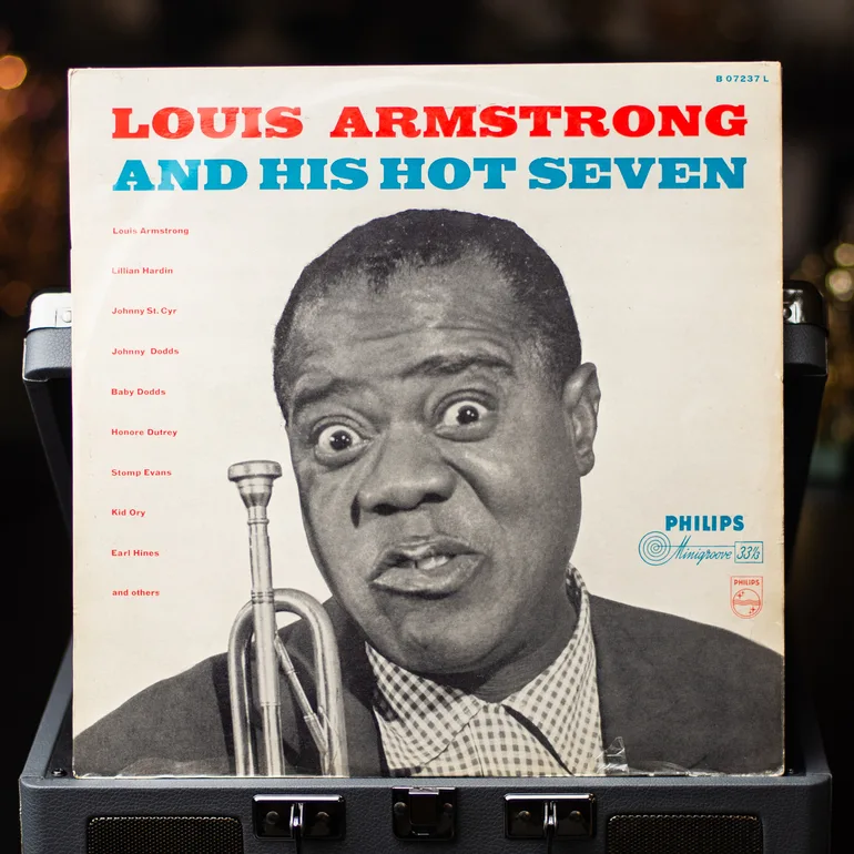 Виниловая пластинка Louis Armstrong And His Hot Seven (Югославия, 1970)