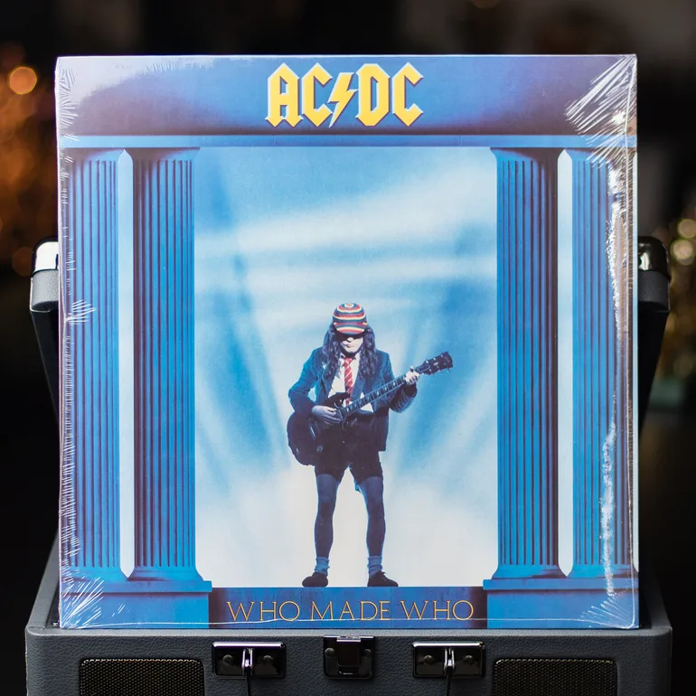 Виниловая пластинка AC/DC «Who Made Who» — коллекционное издание 1986 года