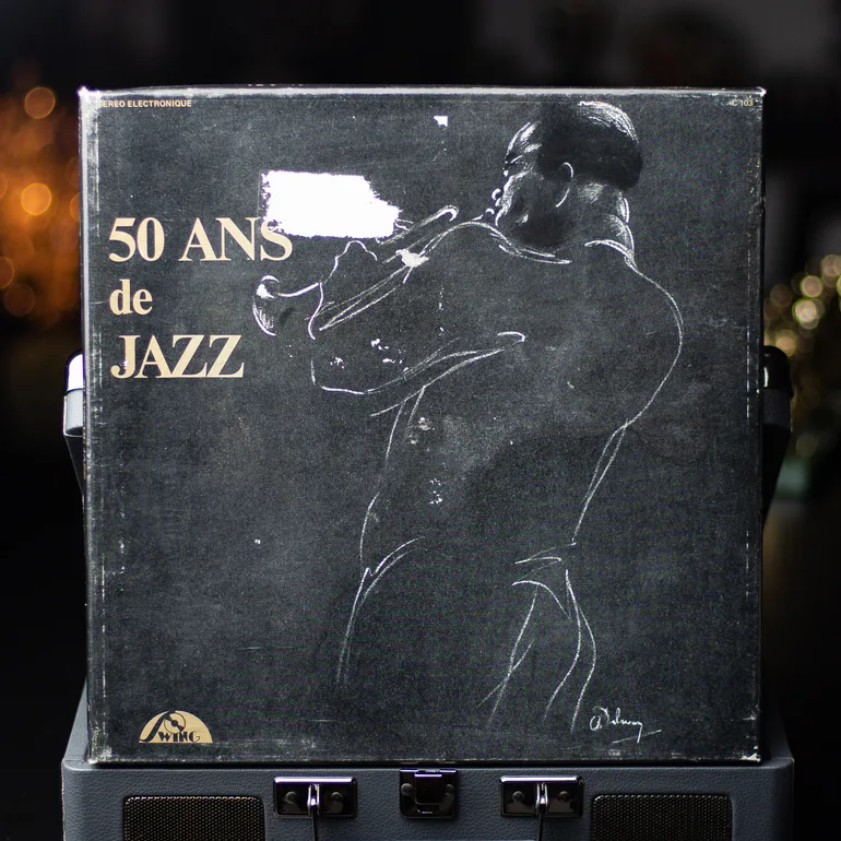 Вінтажна вінілова платівка Various – 50 Ans De Jazz (1976): огляд видання