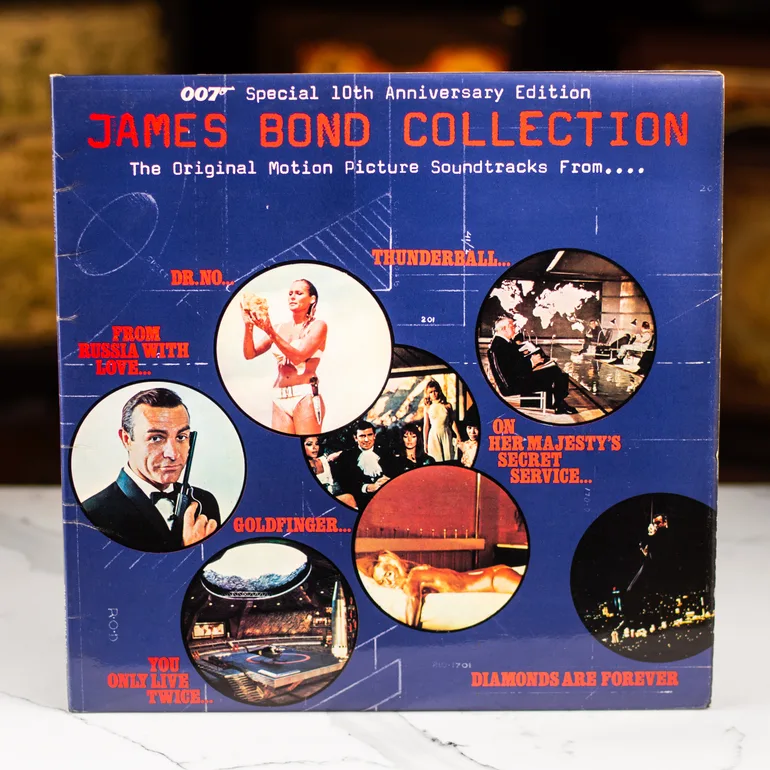 Вінтажна вінілова платівка Various – James Bond Collection (1972)