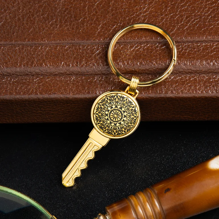 Брелок "Key" з позолотою від Anframa