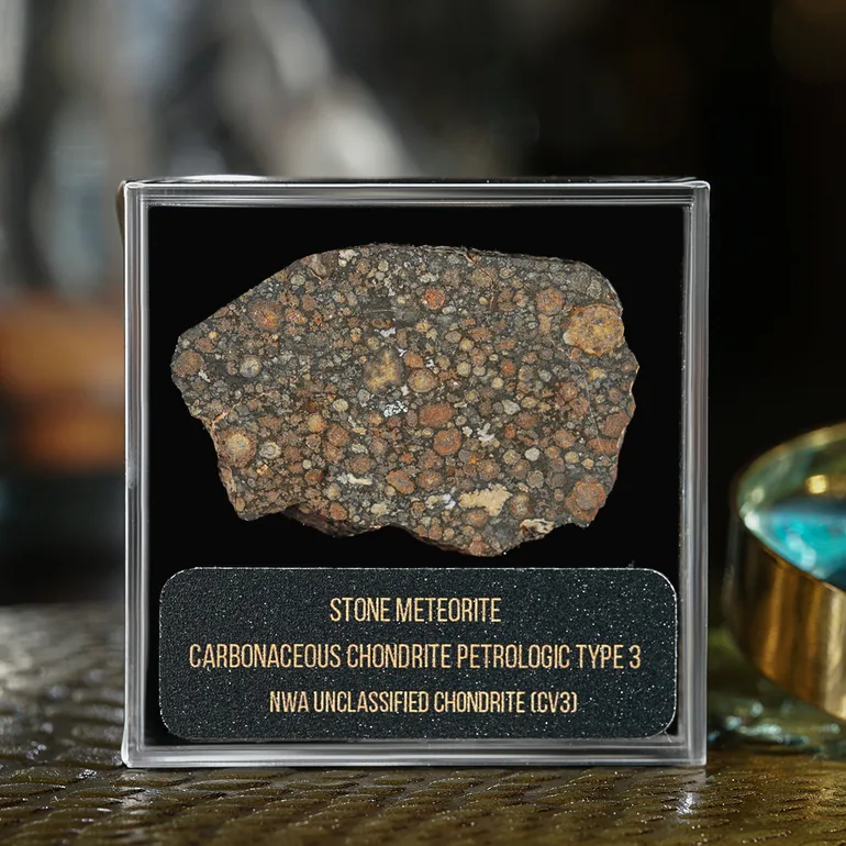 Сертифікований метеорит Chondrite Type 3 з Марокко, 7,26 г
