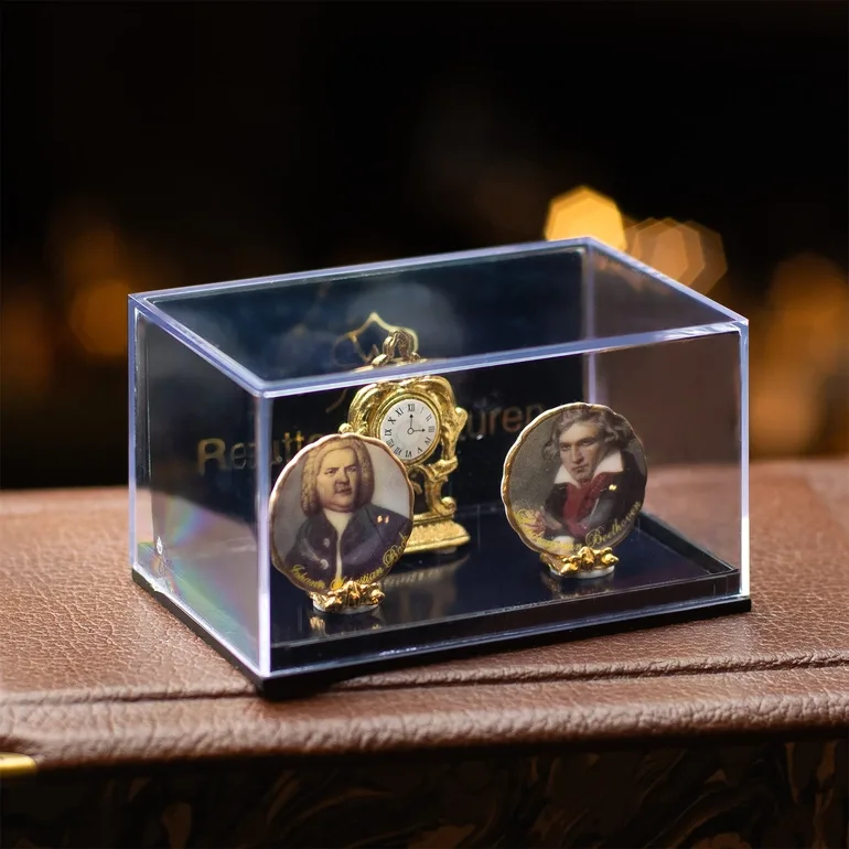 Миниатюра «Бах, Бетховен и часовые механизмы» Reutter Miniaturen