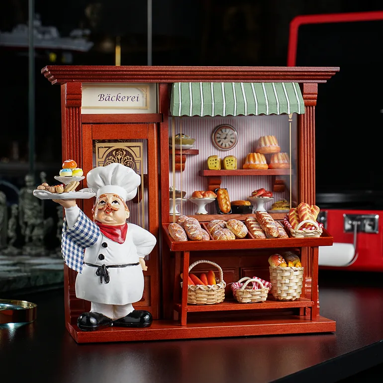 Мініатюра «Пекарня з підсвічуванням» Reutter Miniaturen