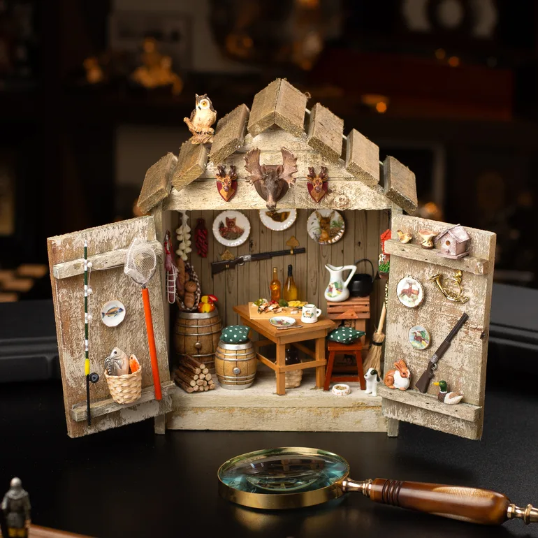Мініатюра «Мисливський будиночок» від Reutter Miniaturen