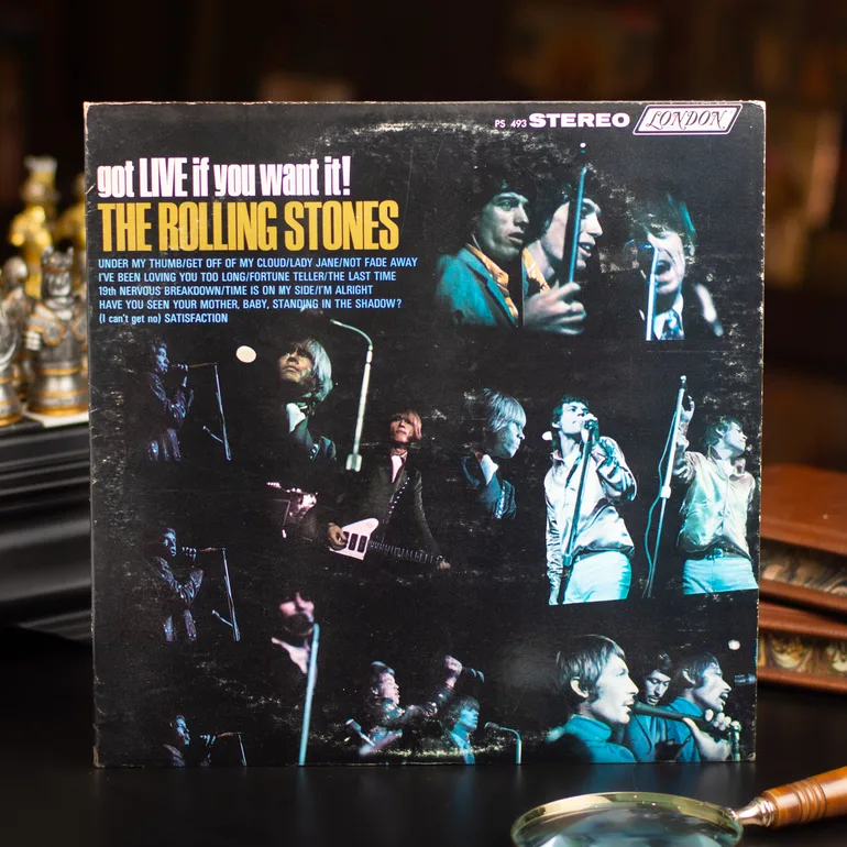 Винтажная пластинка The Rolling Stones — Got Live If You Want It!