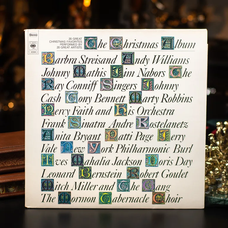 Вінтажна платівка The Christmas Album: 20 Great Christmas Favorites