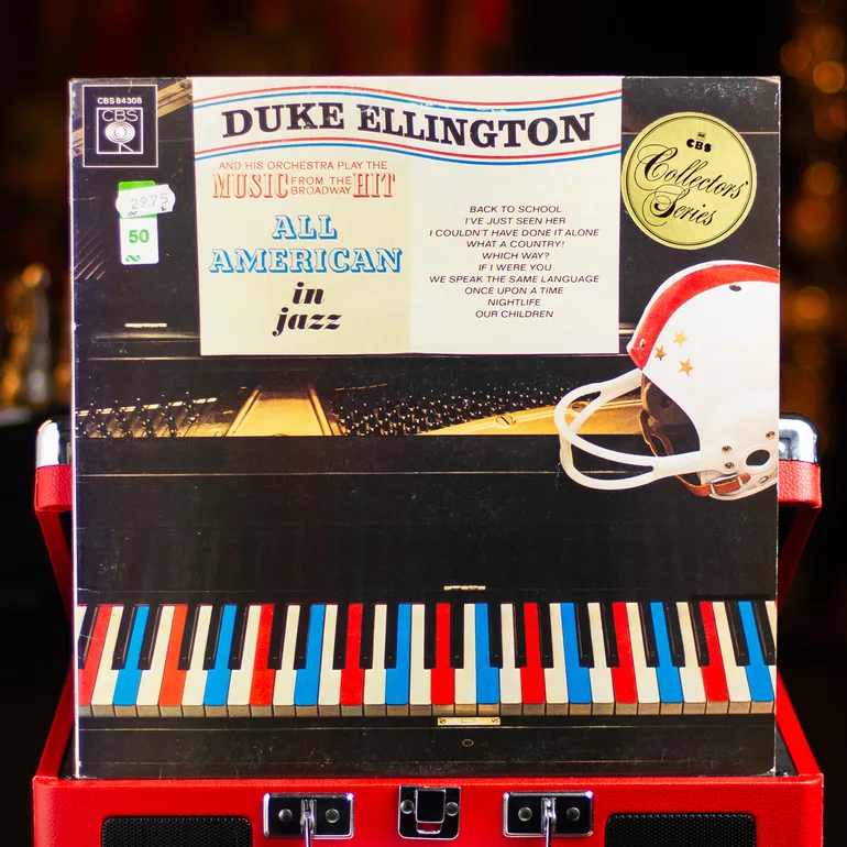 Винтажная виниловая пластинка Duke Ellington – All American In Jazz, 1962