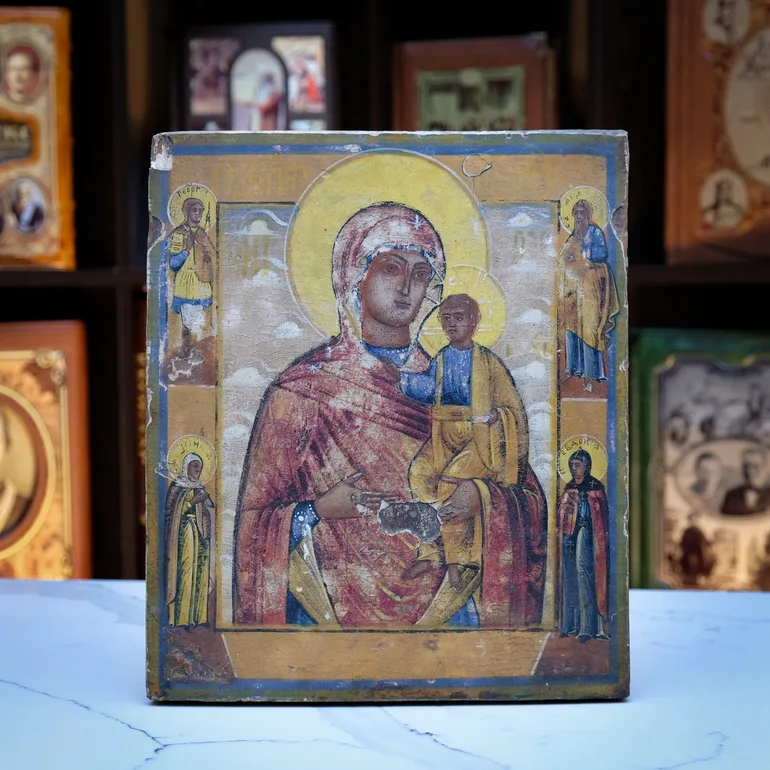 Старовинна ікона Божої Матері Одигітрії кінця XIX — початку XX століття
