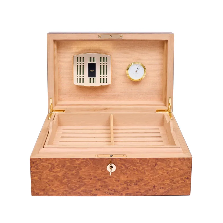 Портсигар-хьюмидор Brompton Humidor Burn от британского бренда Rapport