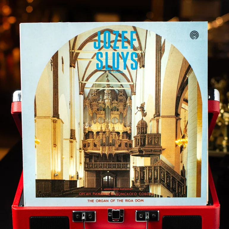 Виниловая пластинка Jozef Sluys — The Organ Of The Riga Dom