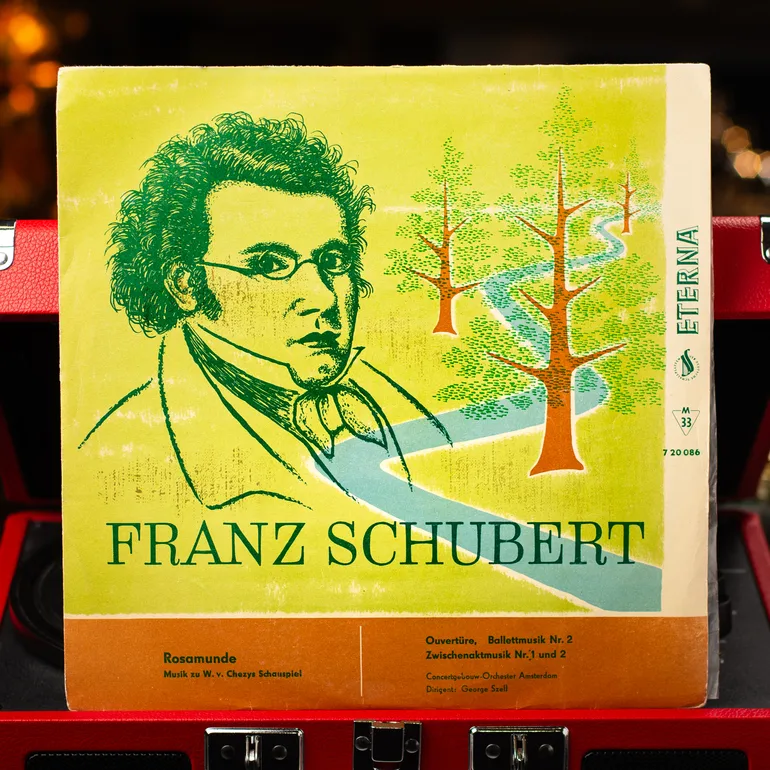 Вінтажна вінілова платівка Schubert – Rosamunde (Concertgebouw, Szell), 1961