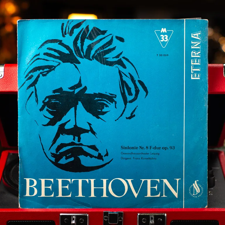 Вінтажна вінілова платівка Beethoven – Symphony No. 8 (1957)