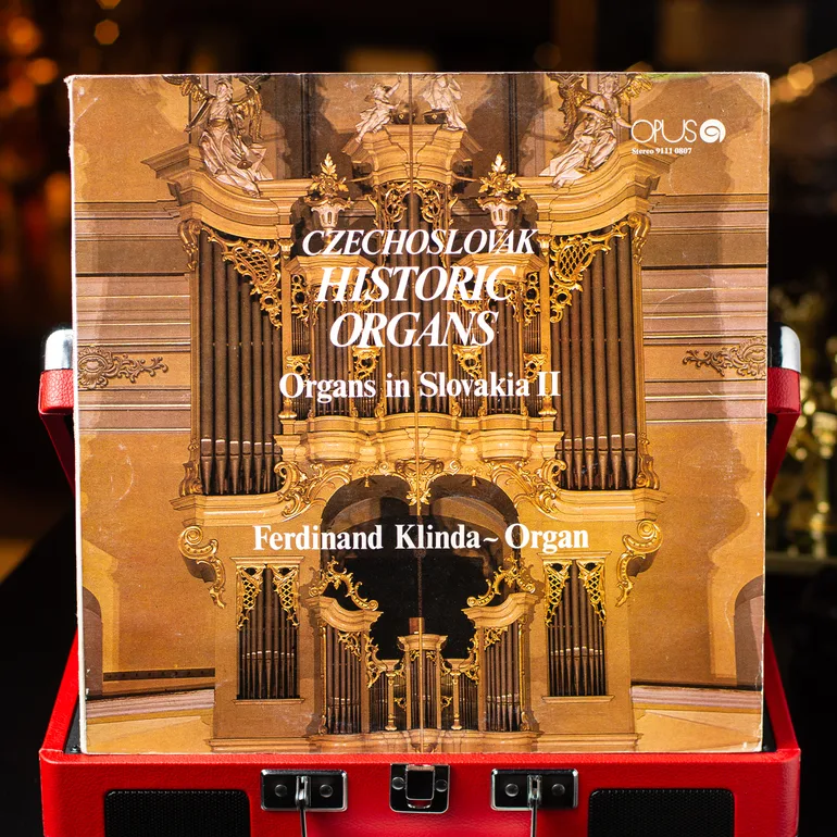 Вінтажна вінілова платівка Ferdinand Klinda – Czechoslovak Historic Organs
