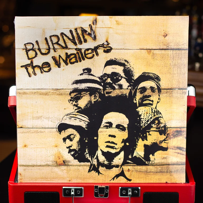 The Wailers – Burnin', оригінальне видання 1973 року