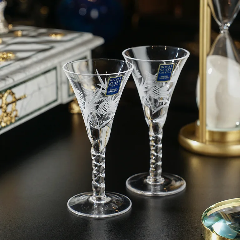 Келихи кришталеві Thistle від Royal Buckingham