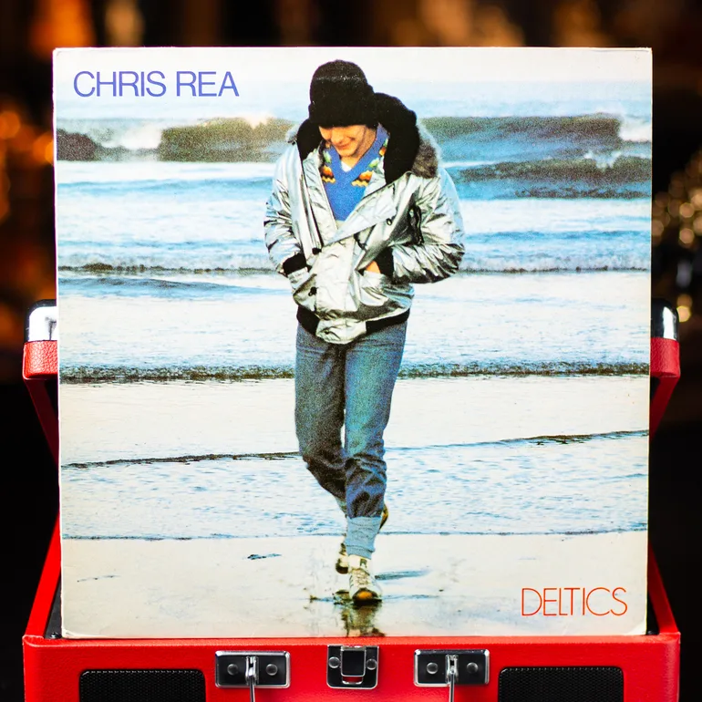 Вінтажна вінілова платівка Chris Rea – Deltics (синій вініл)