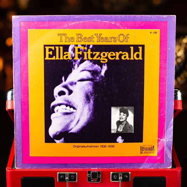 Вінтажна вінілова платівка The Best Years Of Ella Fitzgerald
