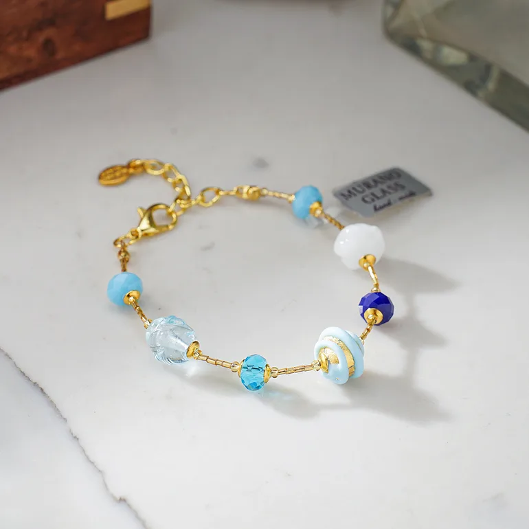 Браслет женский Brightly из муранского стекла