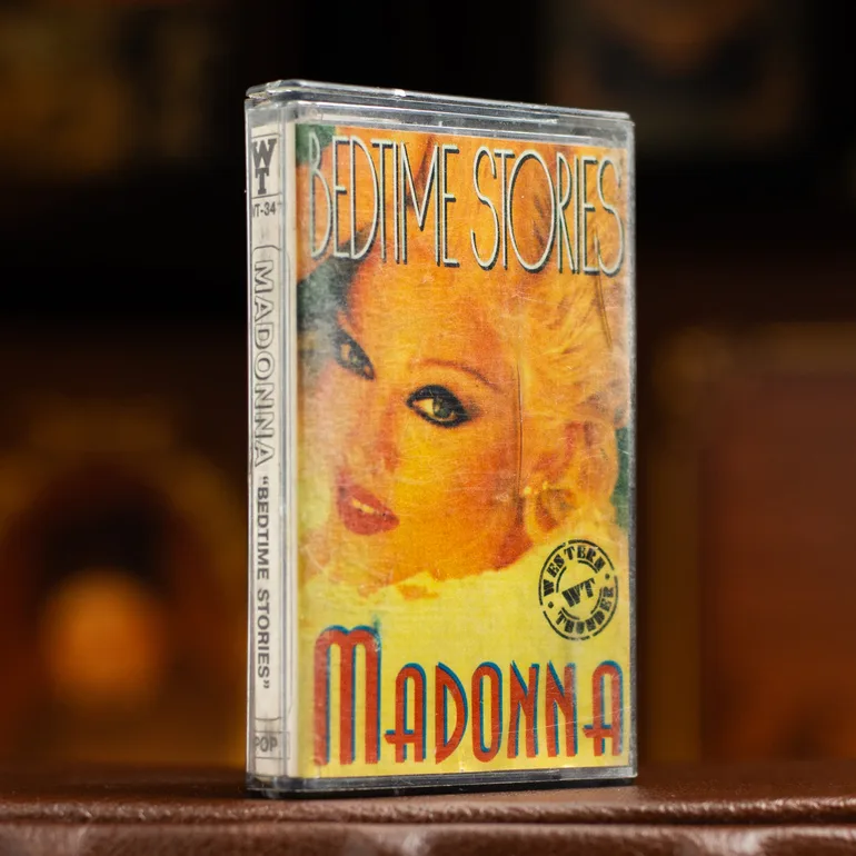 Коллекционная винтажная кассета Madonna — Bedtime Stories