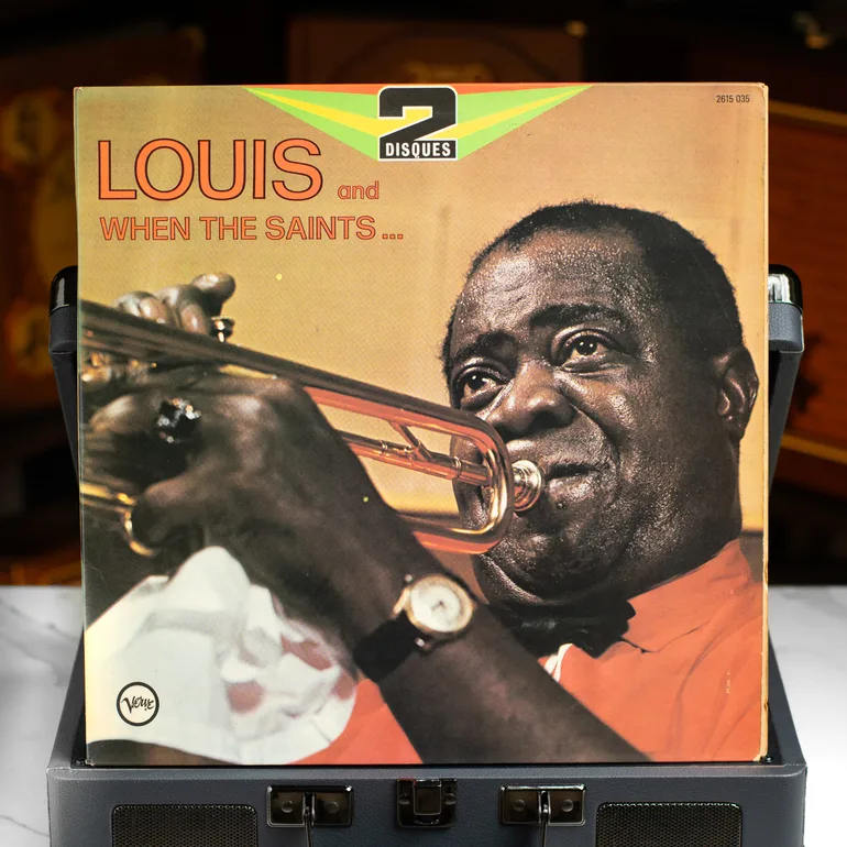 Виниловая пластинка Louis Armstrong – Louis And When The Saints (1958)