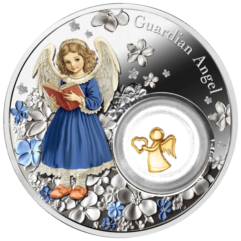 Срібна монета «Guardian Angel» (2 долари) — колекційний виріб з Польщі