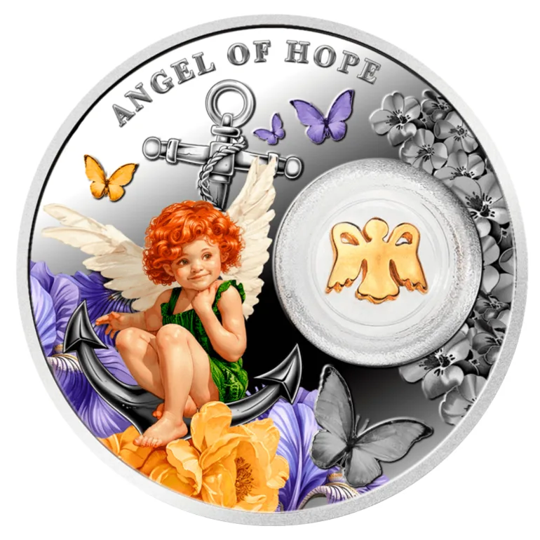 Срібна монета Angel of Hope (2025)
