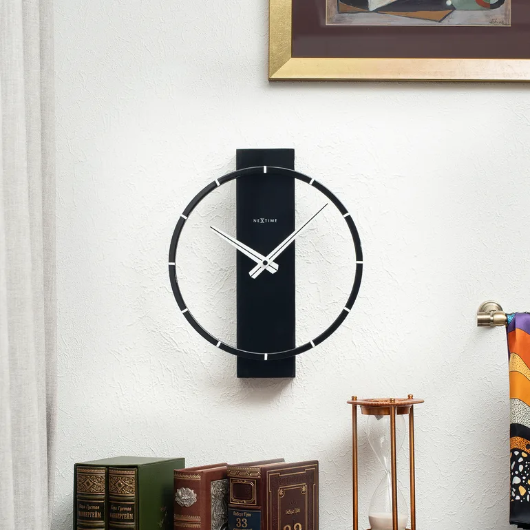 Настенный и настольный часник NexTime Prestige чёрный
