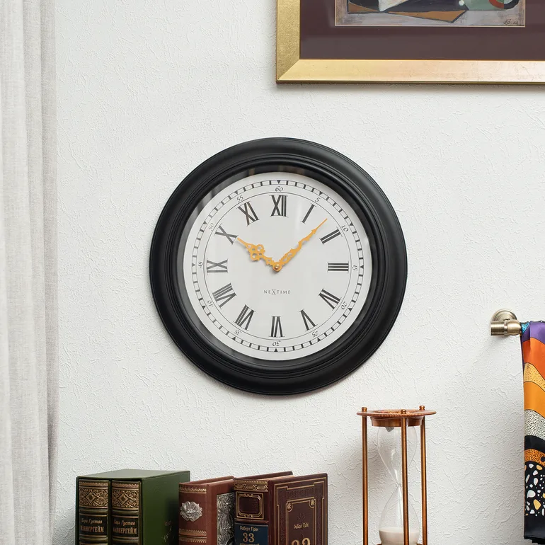 Настінний безшумний годинник Focus від NexTime