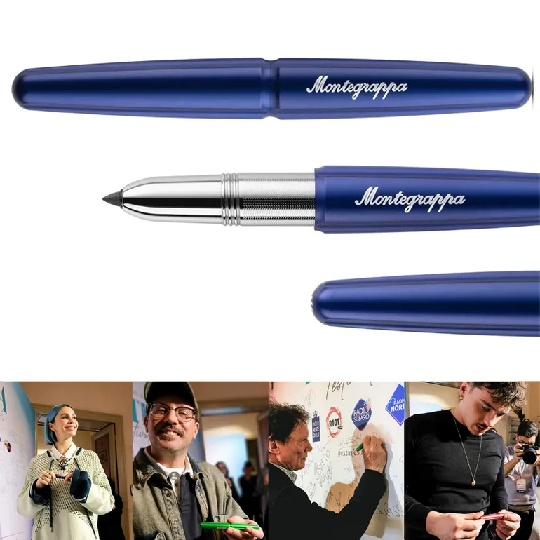 Маркер Montegrappa Cool зі сталі та анодованого алюмінію