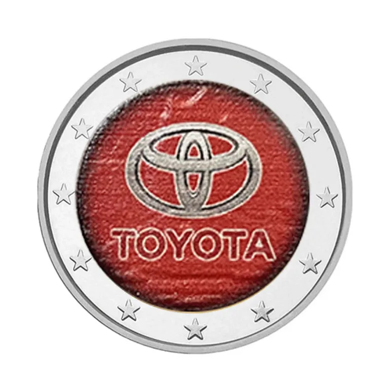 Пам'ятна монета Toyota номіналом 2 євро, випуск 2023 року