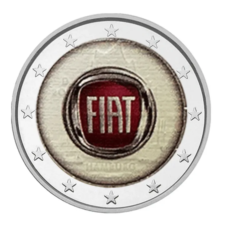 Пам'ятна монета «Fiat» 2 євро, 2023 — монетний двір Франції