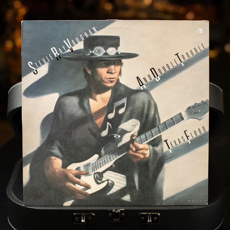 Вінтажна вінілова платівка Stevie Ray Vaughan And Double Trouble – Texas Flood