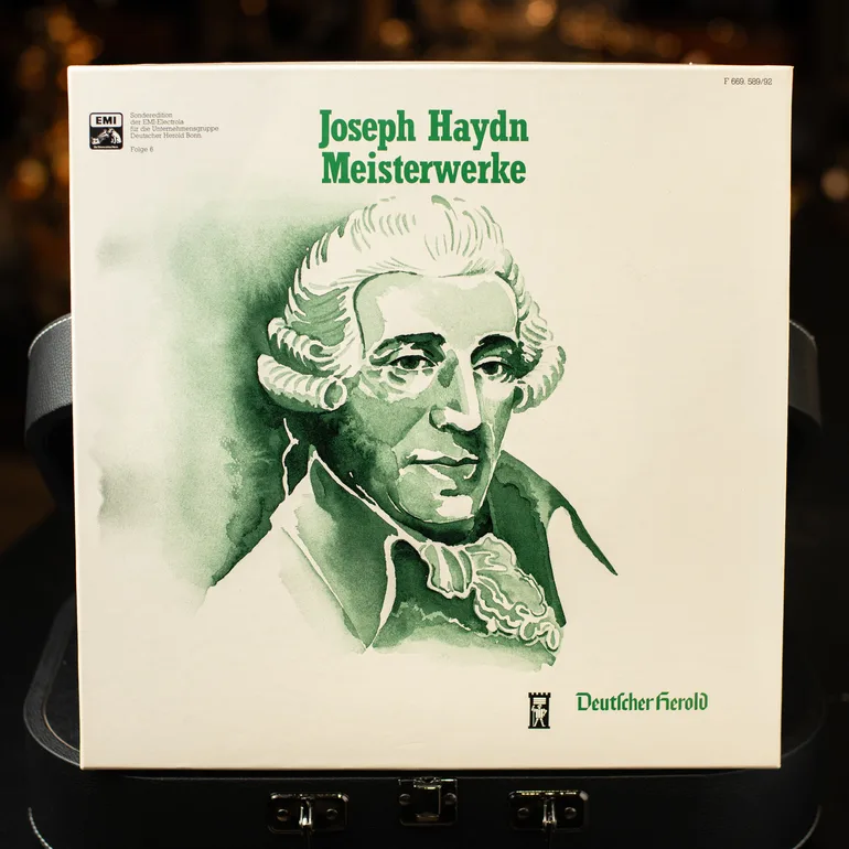 Вінтажна вінілова платівка Joseph Haydn Meisterwerke