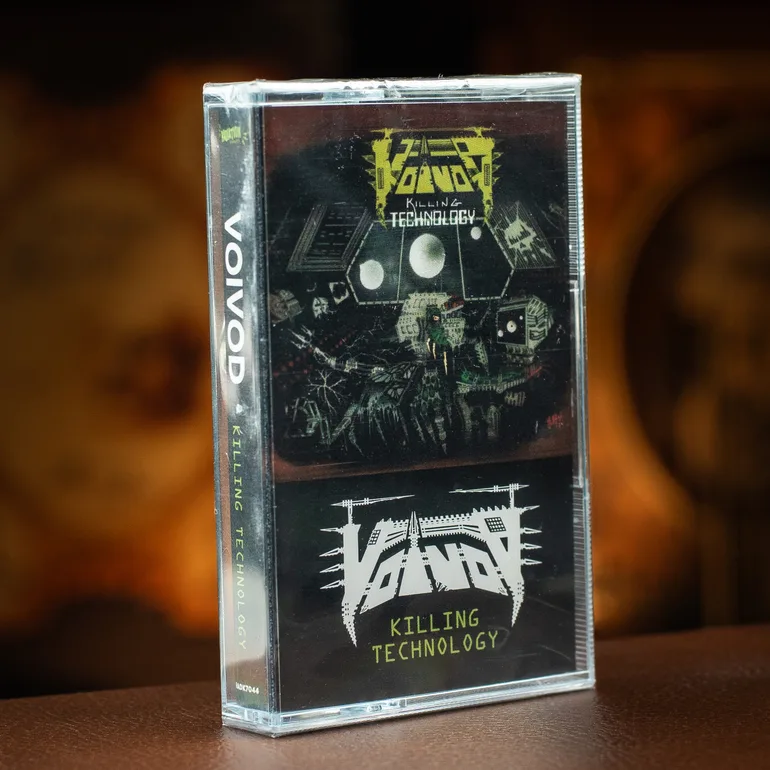 Коллекционная аудиокассета Voivod — Killing Technology