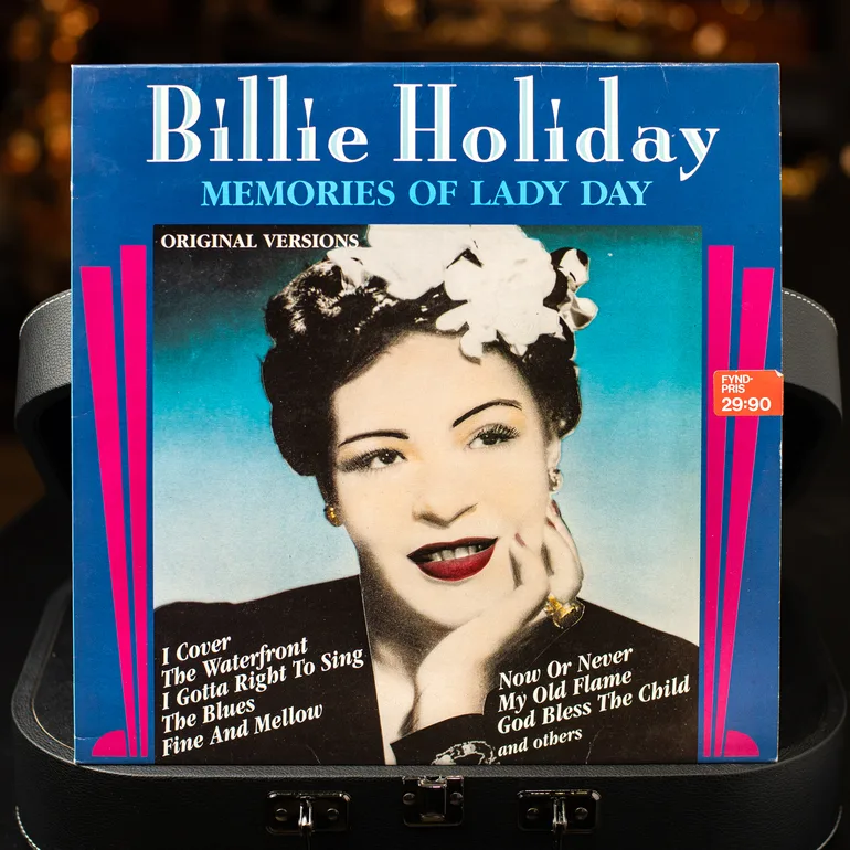 Вінтажна платівка Billie Holiday — Memories Of Lady Day