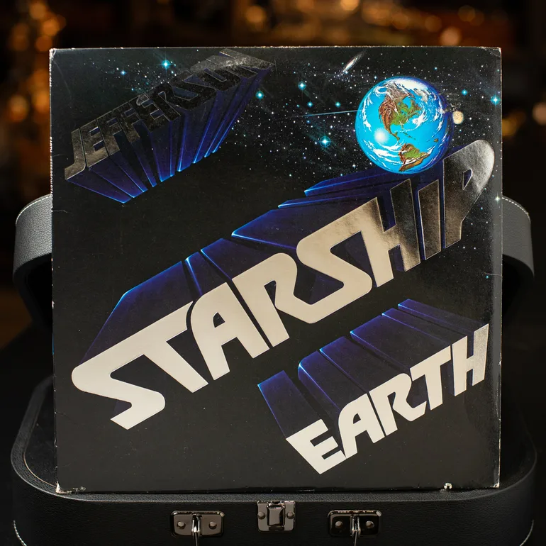 Вінтажна вінілова платівка Jefferson Starship – Earth (1978)