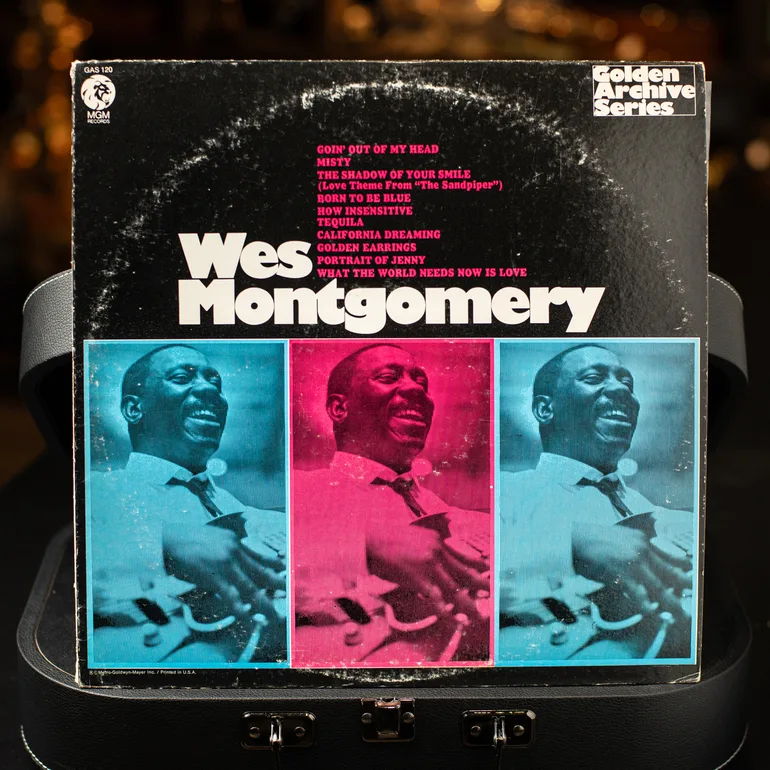 Вінтажна вінілова платівка Wes Montgomery