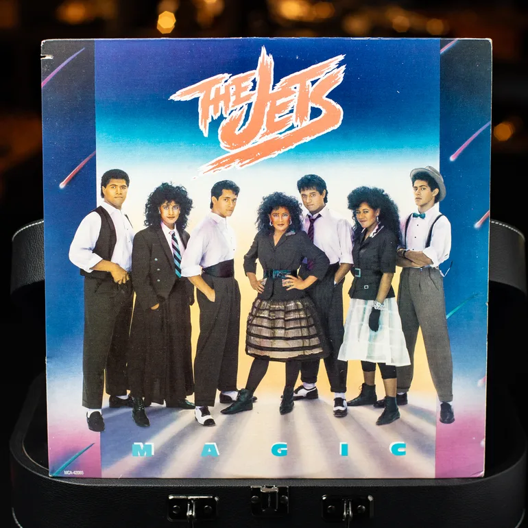 Вінтажна вінілова платівка The Jets — Magic (1987)