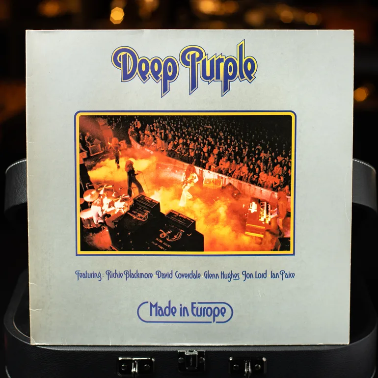 Вінтажна вінілова платівка Deep Purple – Made In Europe (1976)