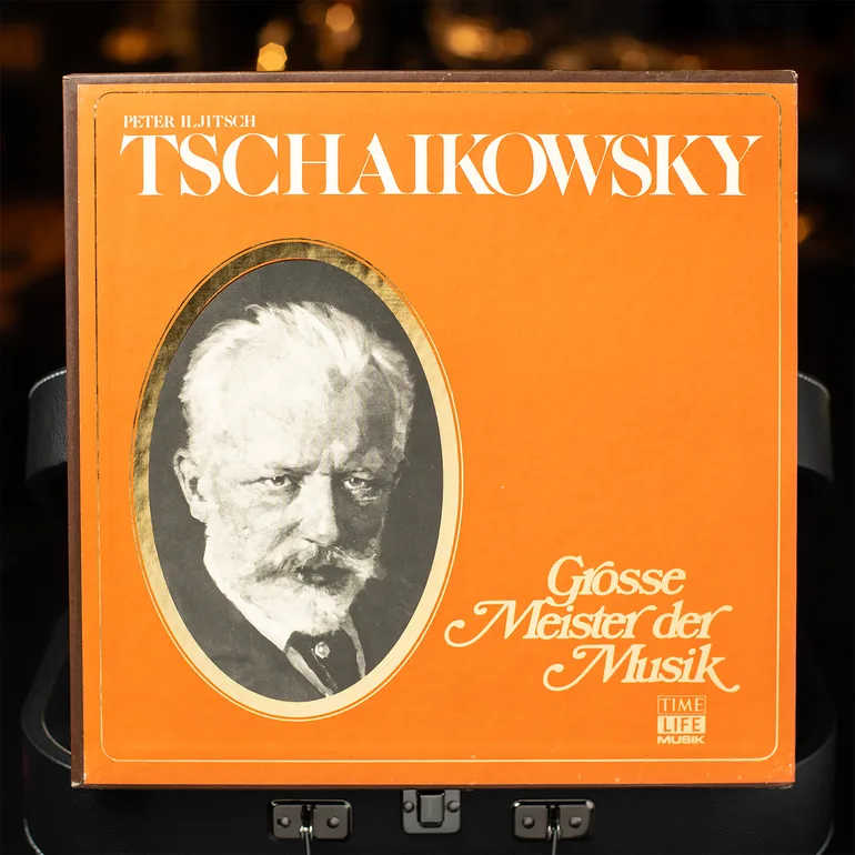 Вінтажна вінілова платівка Tschaikowsky — Grosse Meister Der Musik