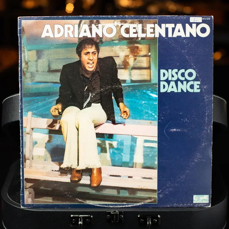 Вінтажна платівка Adriano Celentano — Disco Dance (1977)
