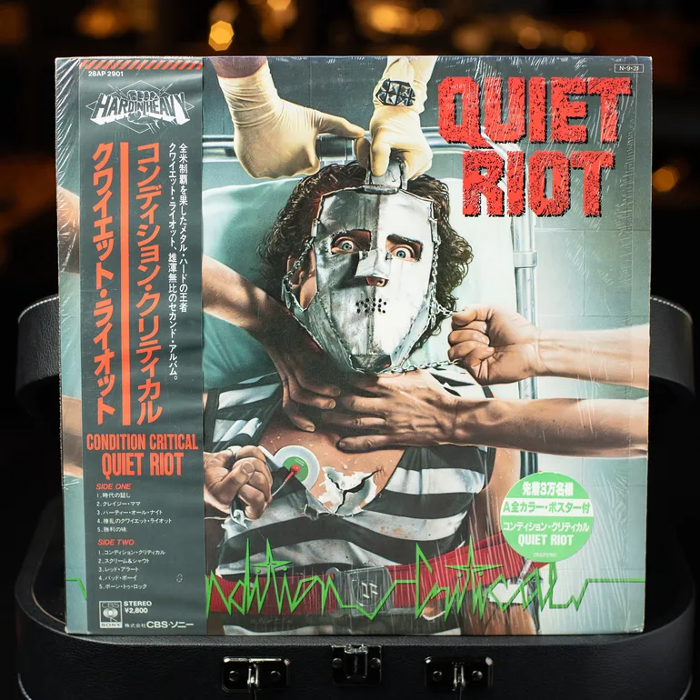 Вінтажна платівка Quiet Riot — Condition Critical (1984)