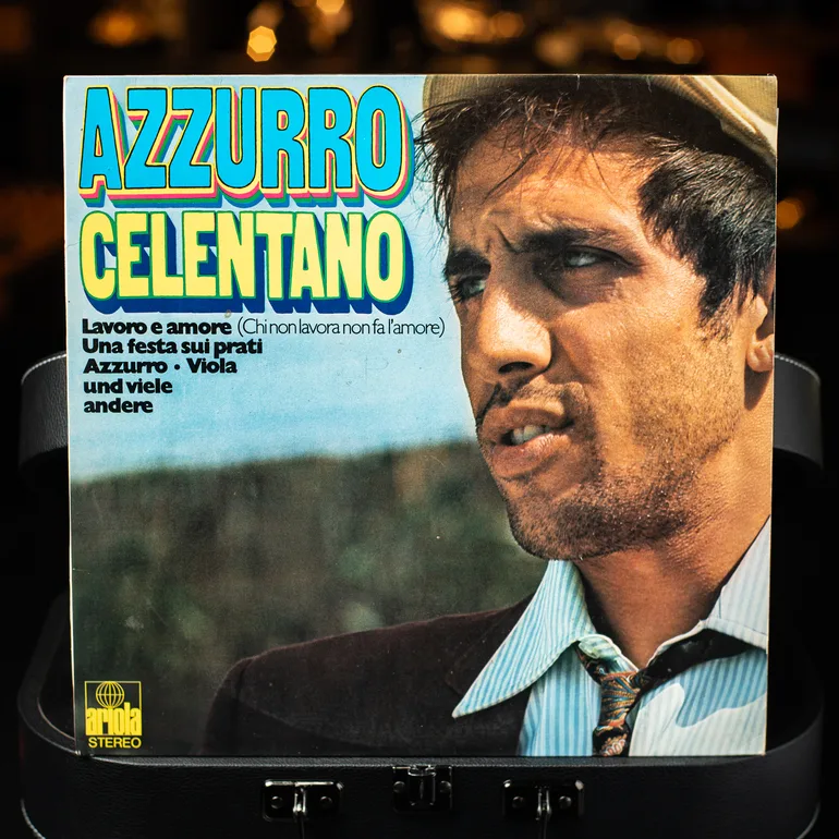Вінтажний вініл Adriano Celentano — Azzurro (1971)