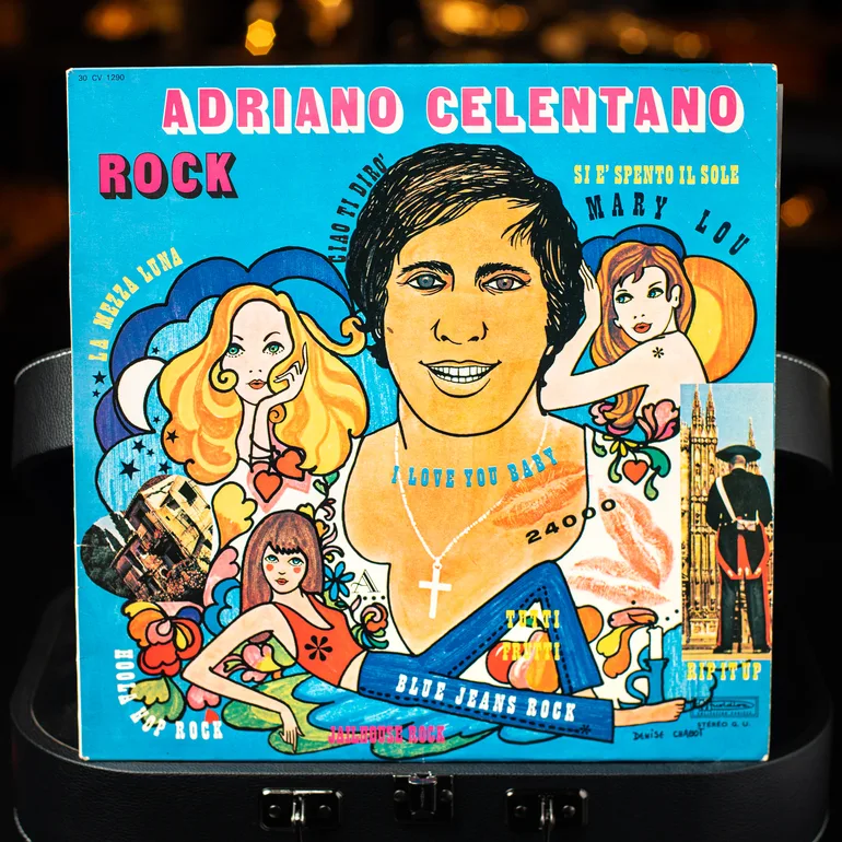 Виниловая пластинка Adriano Celentano — Rock (1971)