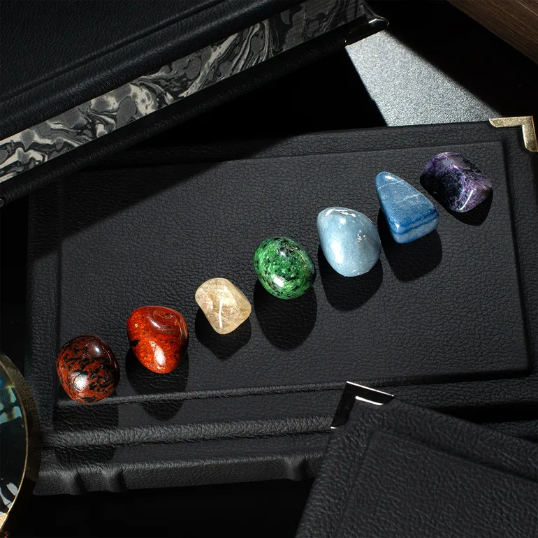 Набір з 7 чакральних кристалів «Balance» від Stone Art Designe, 146 г