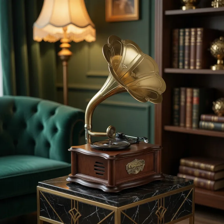 Вініловий програвач TonAudio Aurora: металевий корпус і сучасні підключення