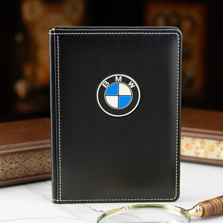 Шкіряний щоденник BMW у форматі А5